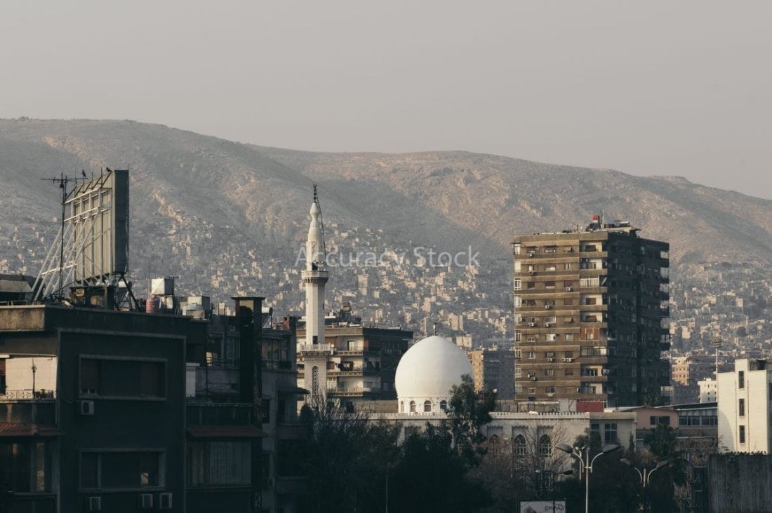 daytime-view-of-urban-landscape-with-mosque-in-damascus